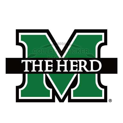 Design Marshall Thundering Herd Iron-on Transfers (Wall Stickers)NO.4973